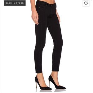 PAIGE Black Ankle & Cropped Jeans